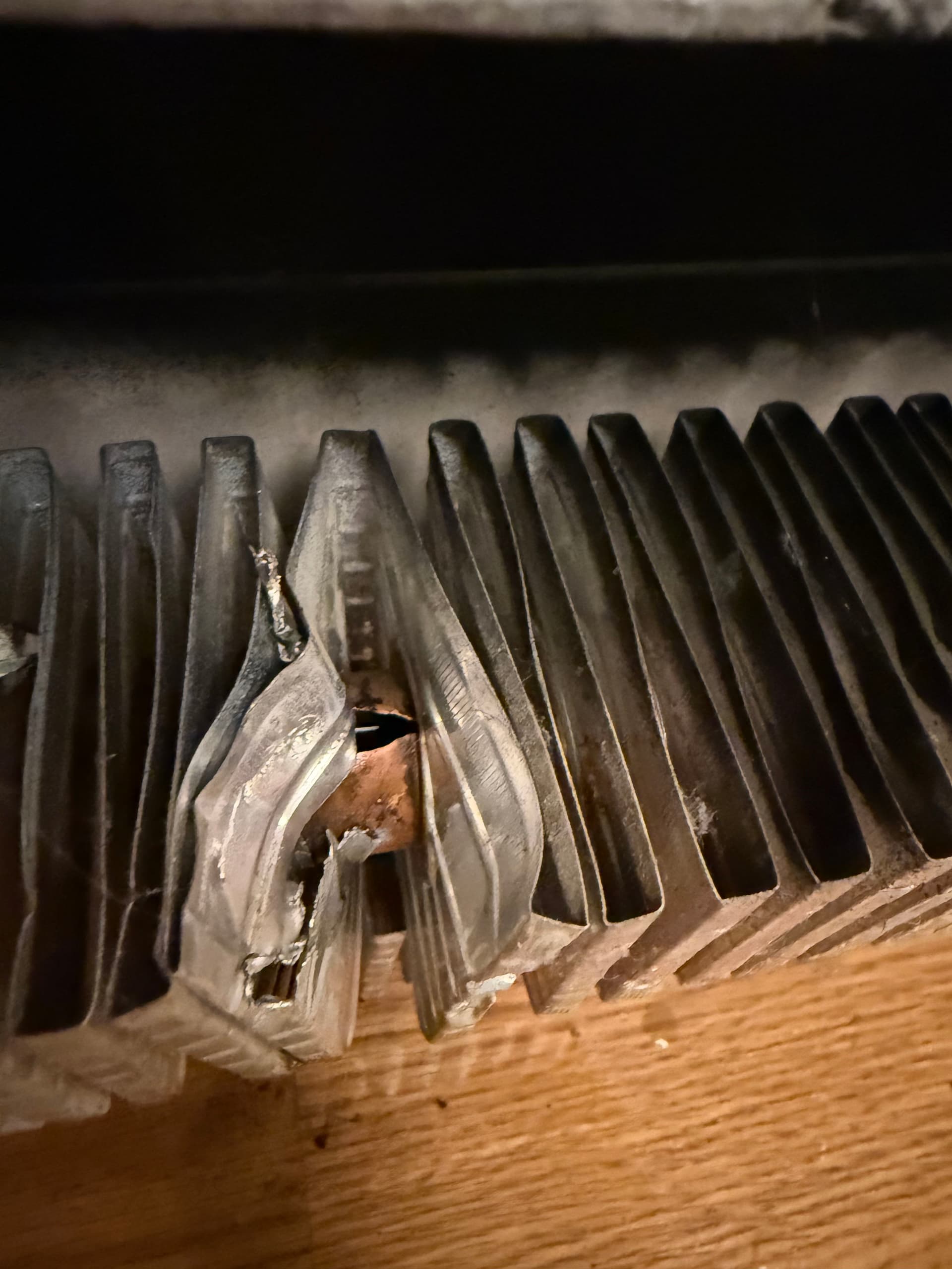 Gallery photos for Emergency Boiler Repair After Burst Radiator Pipes: Image #1