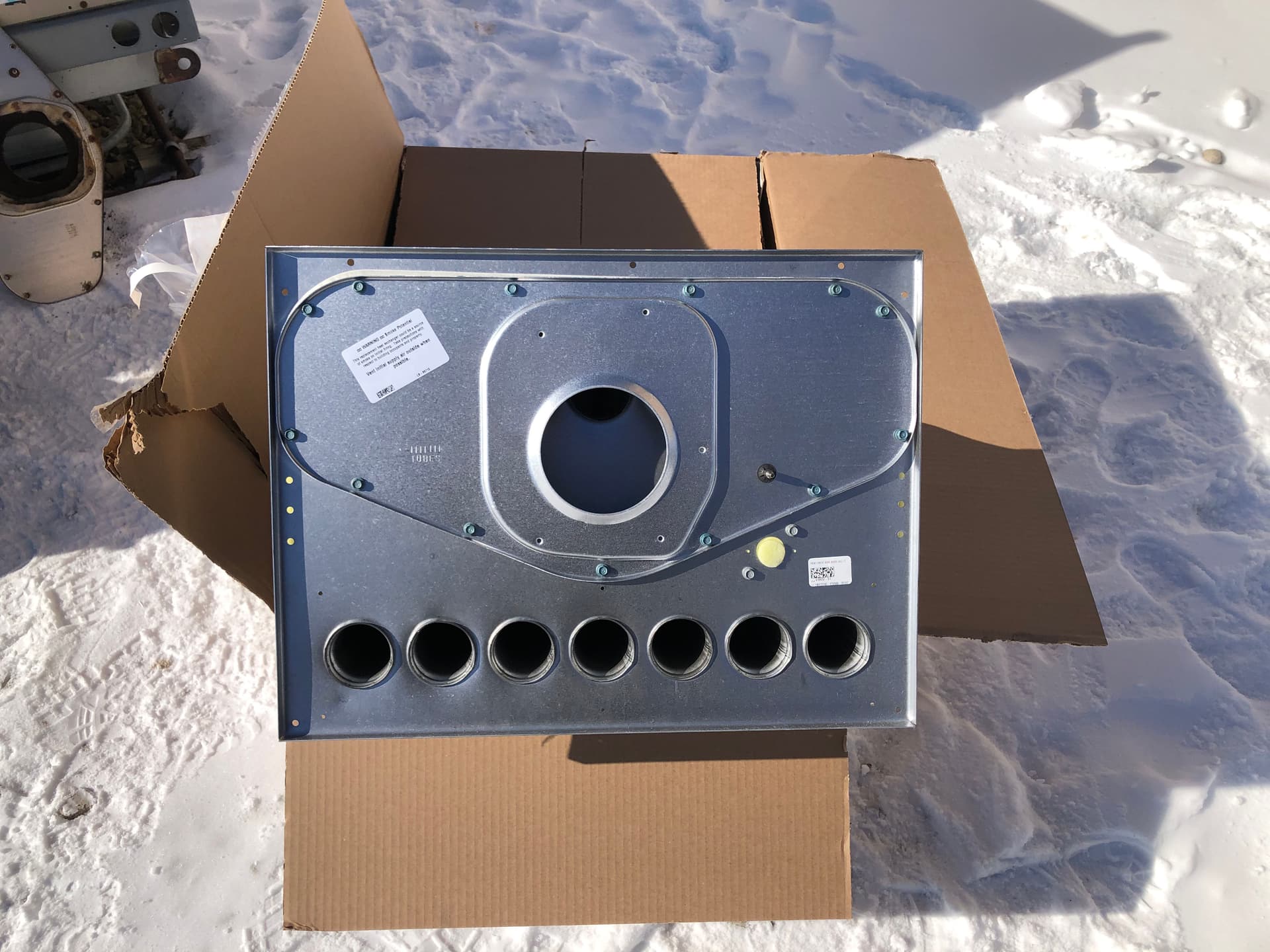 Gallery photos for Commercial Rooftop Unit Heat Exchanger Swap Gone Wrong for Too Long: Image #1
