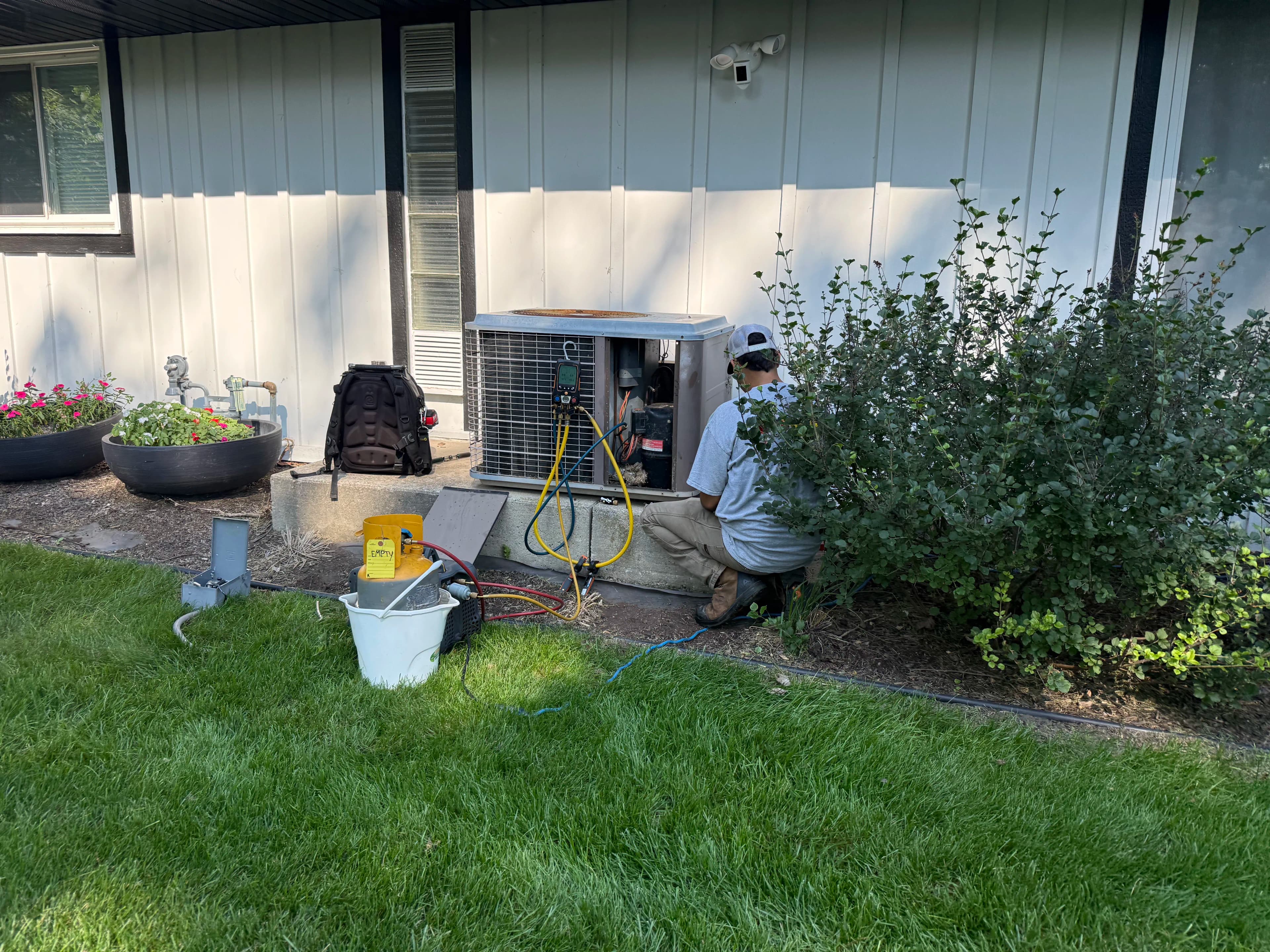Project Old Furnace and A/C Swapped Out for a Heat Pump Setup image